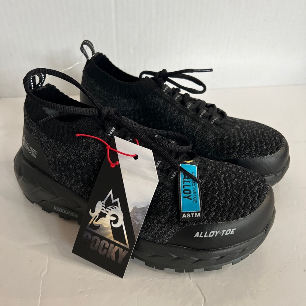 NWT ROCKY WorkKnit LX Alloy Toe Athletic Work Shoes.